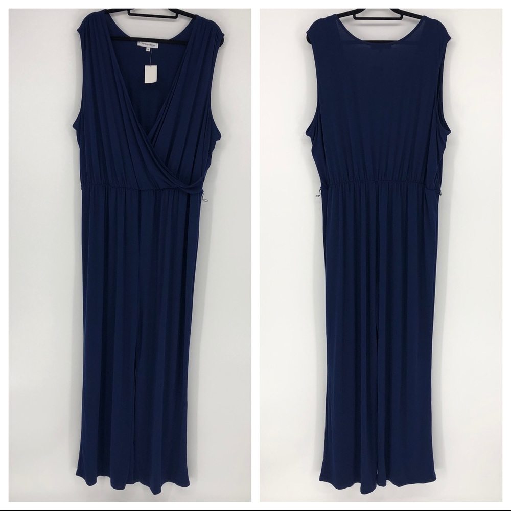 THE‎ VANITY ROOM SURPLICE NECK JUMPSUIT